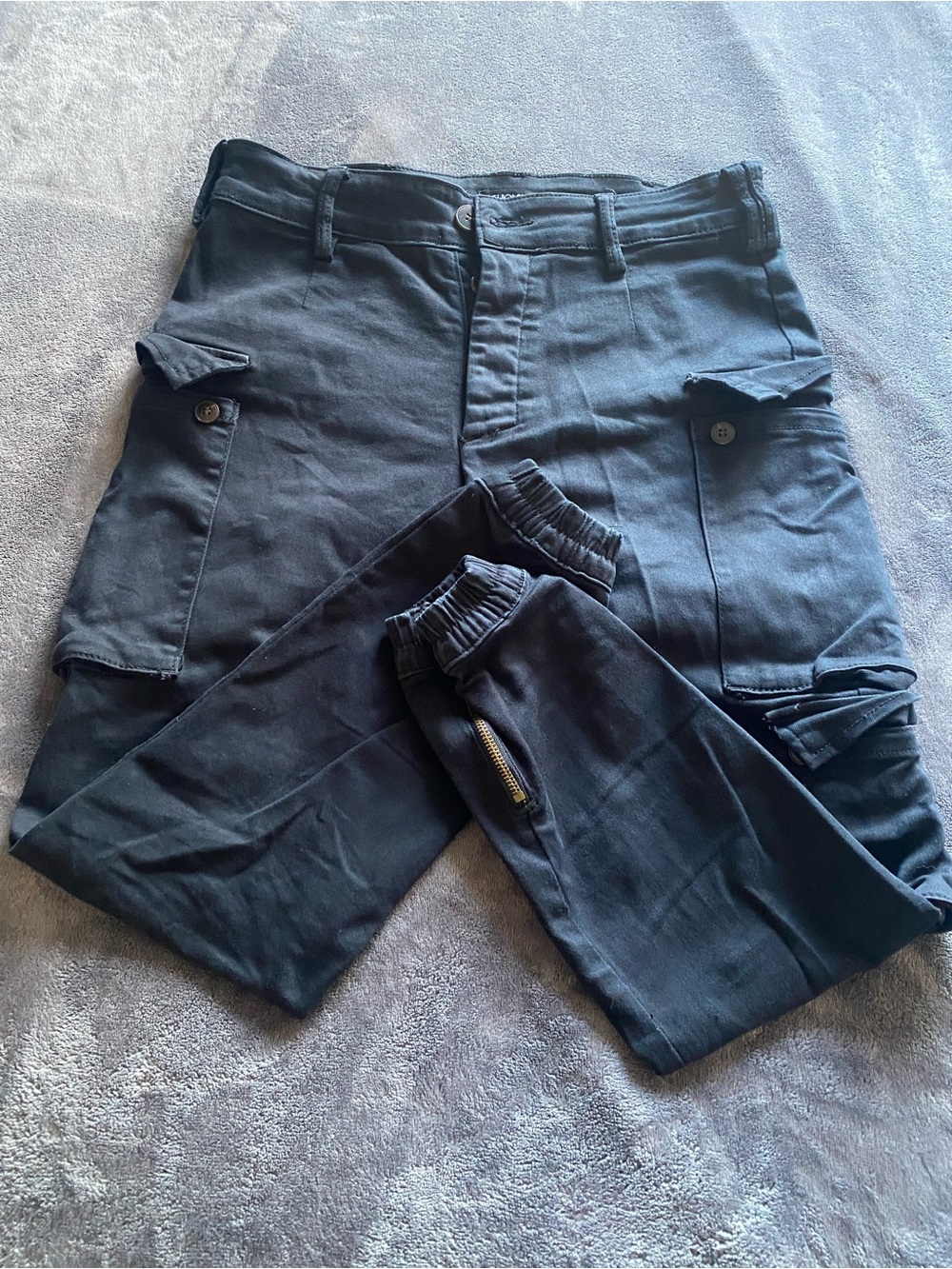 Fashion Nova Black Women's Cargo Jogger Pants